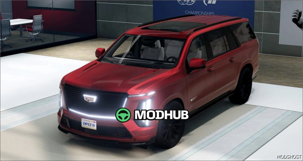 Автомобіль Cadillac Escalade V Series (2025) для BeamNG.drive