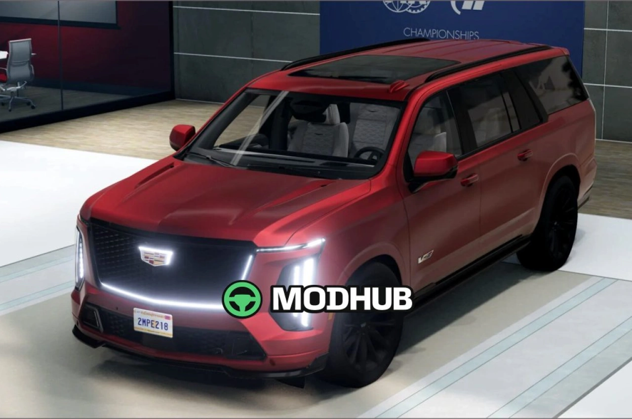 Автомобіль Cadillac Escalade V Series (2025) для BeamNG.drive