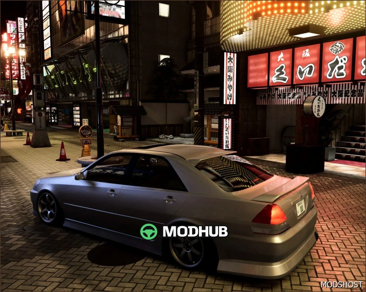 Автомобіль Toyota Mark II JZX110 для BeamNG.drive