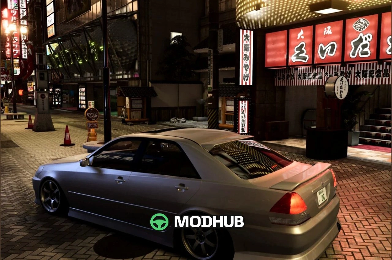 Автомобіль Toyota Mark II JZX110 для BeamNG.drive