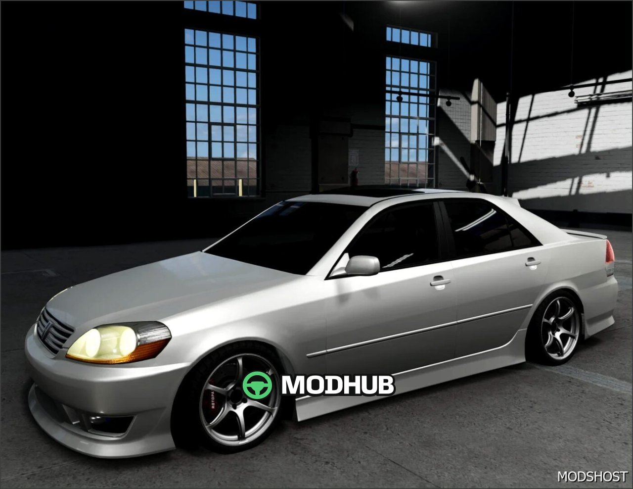 Auto Toyota Mark II JZX110 für BeamNG.drive