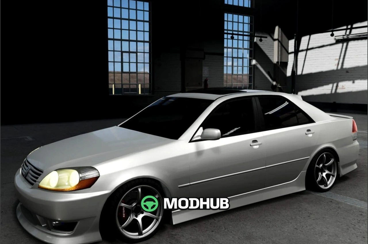 Автомобіль Toyota Mark II JZX110 для BeamNG.drive