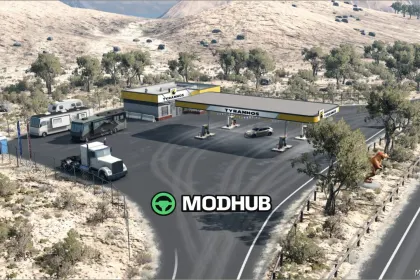 Mapa Random Desert Highway do BeamNG.drive