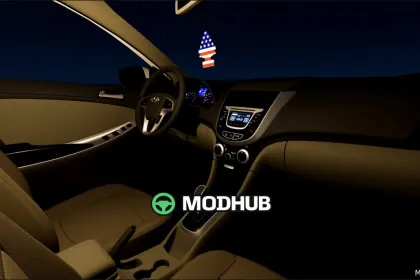 Samochód Hyundai Accent 2014 2017 do BeamNG.drive