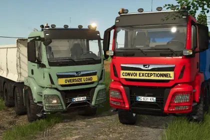 Потужна Вантажівка MAN TGS 18.500 Kipper для Важких Перевезень у FS25 — 1