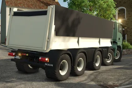 Потужна Вантажівка MAN TGS 18.500 Kipper для Важких Перевезень у FS25 — 2