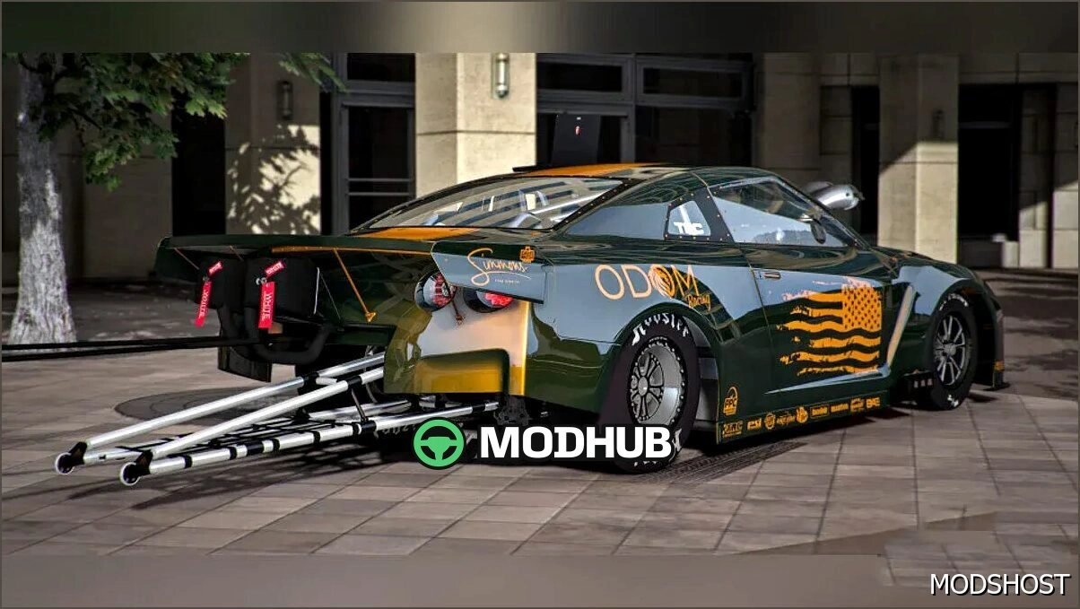 Автомобіль Nissan GT-R Elipmod для GTA 5