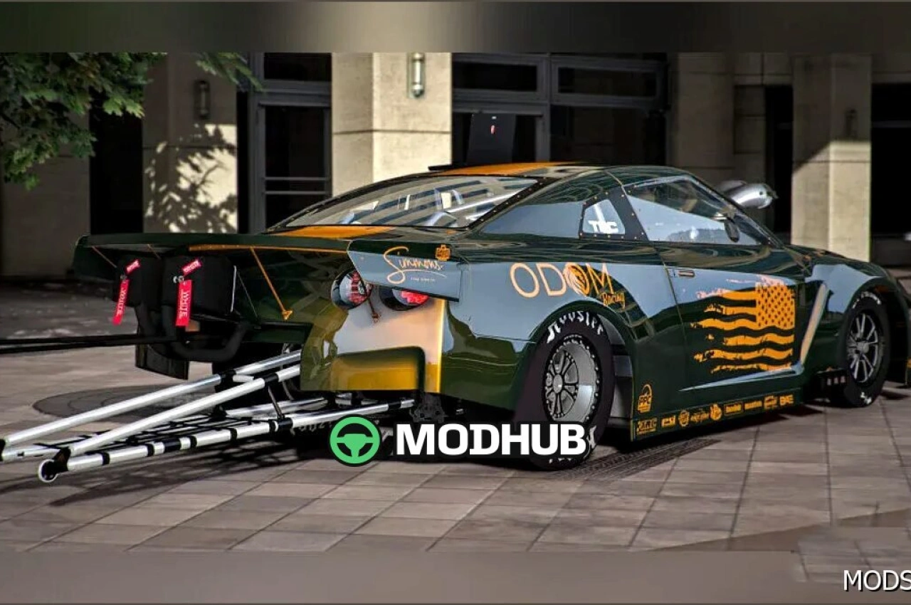 Автомобіль Nissan GT-R Elipmod для GTA 5