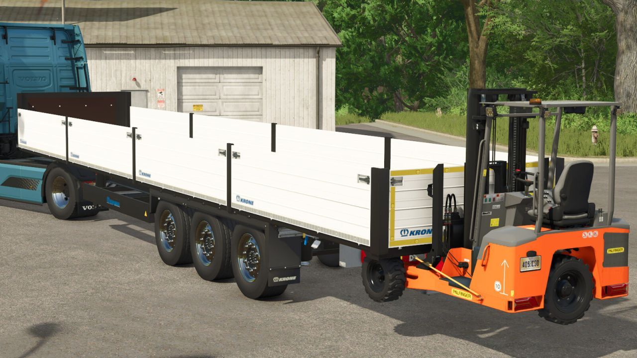 Efektywny Palfinger FLC-253 Pack — Ładowarka na Przyczepie do Wygodnej Logistyki w FS25