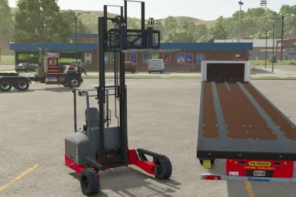 Efektywny Palfinger FLC-253 Pack — Ładowarka na Przyczepie do Wygodnej Logistyki w FS25 — 6