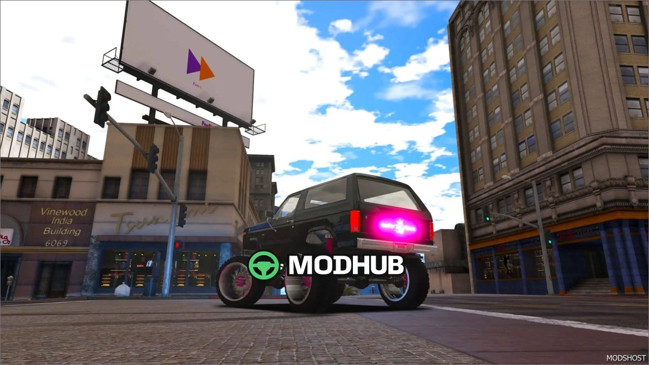 Автомобіль Ford Bronco 1980 року для GTA 5