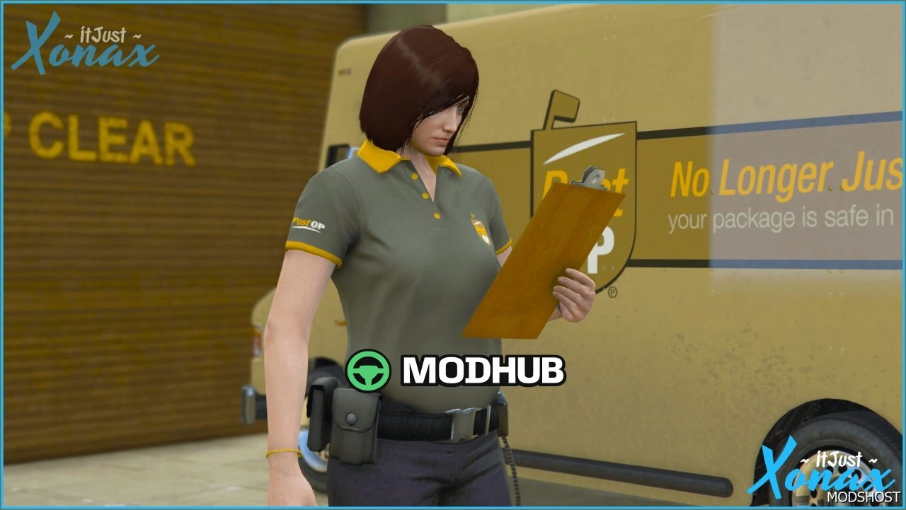 Мод жіночого персонажа Polo Post для GTA 5