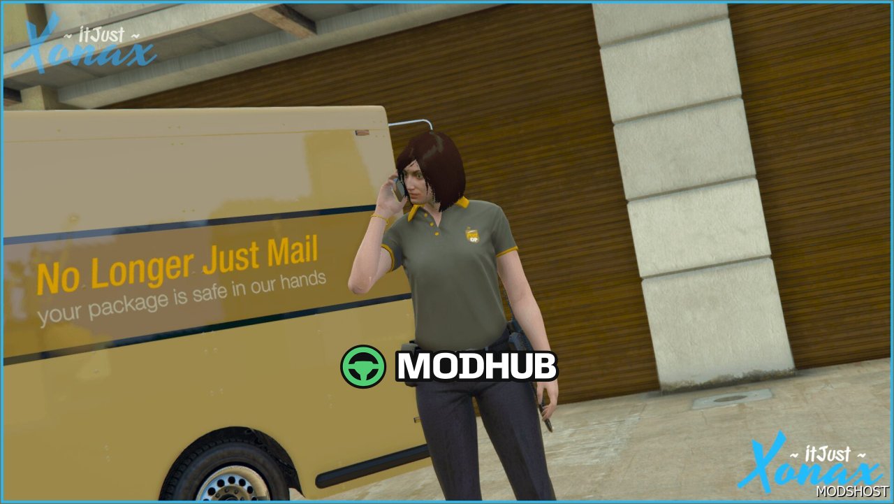Мод жіночого персонажа Polo Post для GTA 5