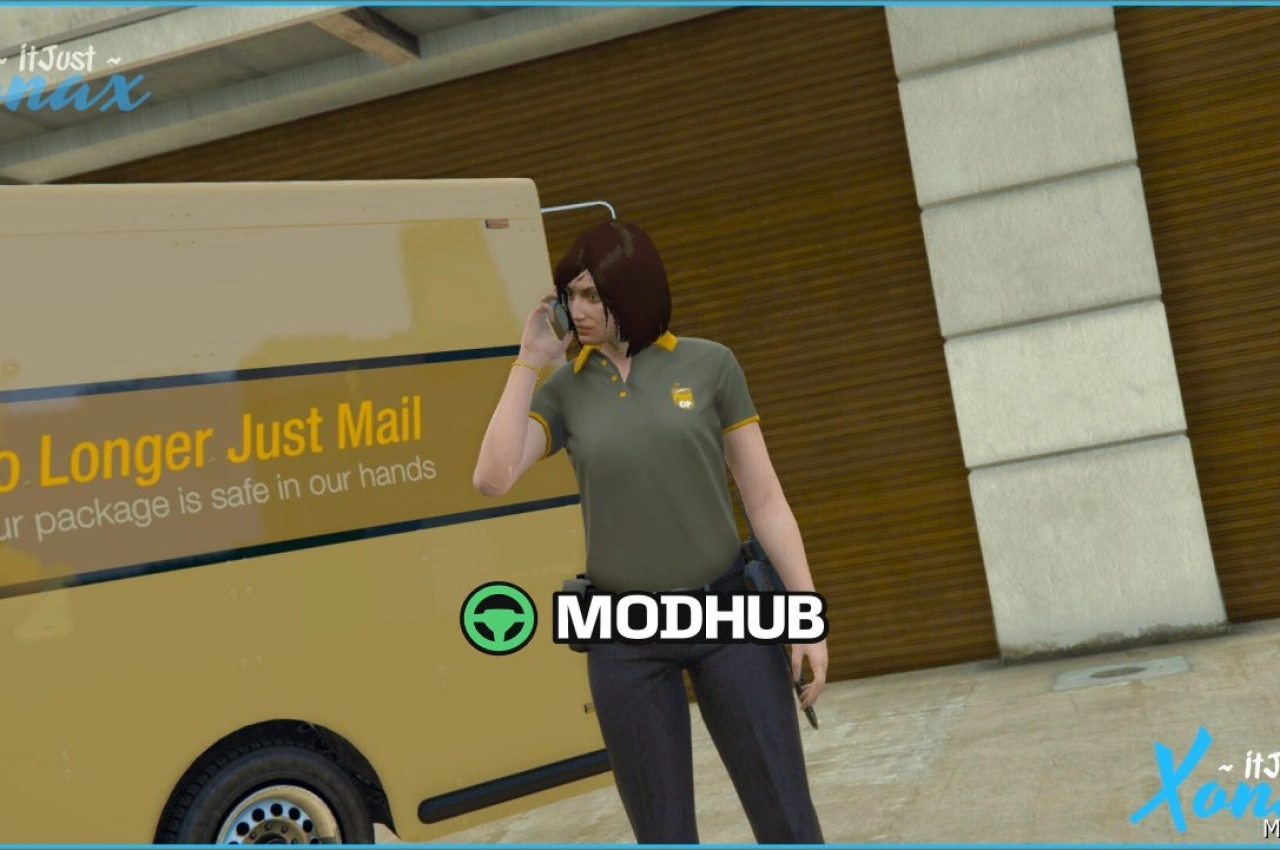 Мод жіночого персонажа Polo Post для GTA 5