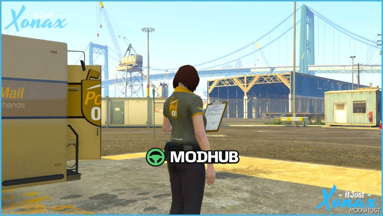 Мод жіночого персонажа Polo Post для GTA 5
