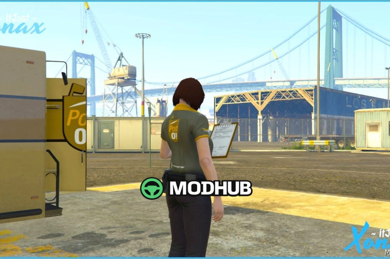 Мод жіночого персонажа Polo Post для GTA 5