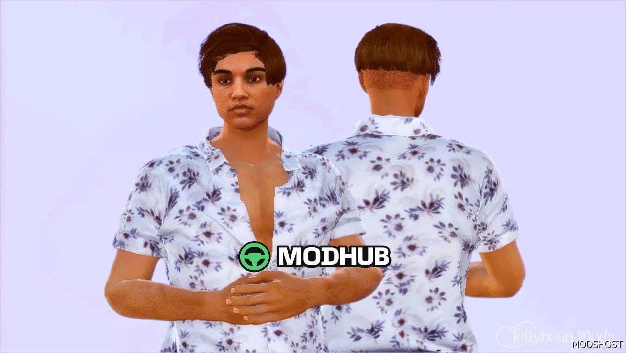 Модель волосся LEO для GTA 5