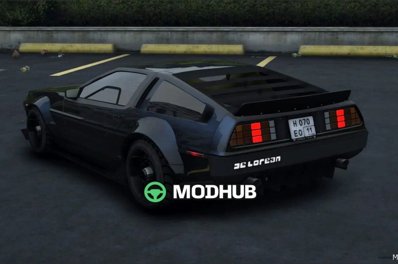 Автомобіль 1983 Delorian DMC 12 Widebody для GTA 5