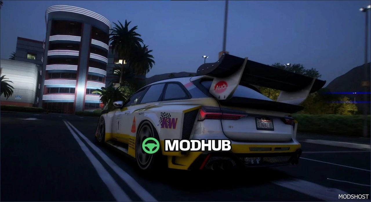 Автомобіль Audi RS6 для GTA 5