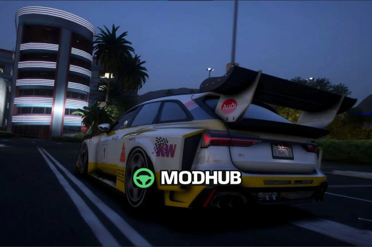 Автомобіль Audi RS6 для GTA 5