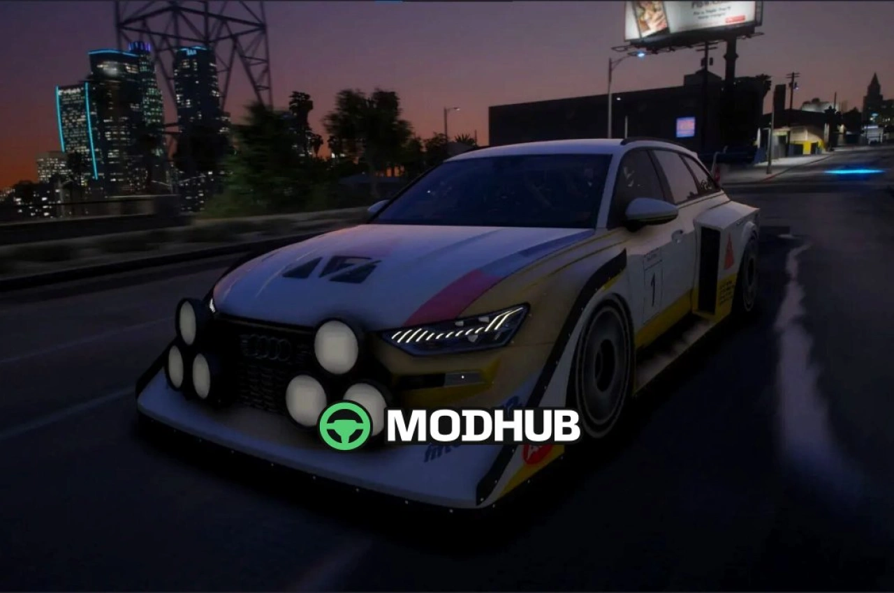 Автомобіль Audi RS6 для GTA 5