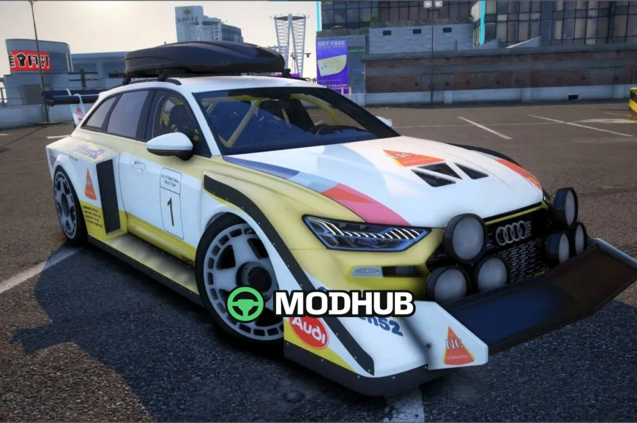 Автомобіль Audi RS6 для GTA 5