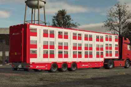 Efektywny Przyczepa Północna dla Zwierząt Michieletto SM38 — Duża Pojemność i Elastyczne Ustawienia — 1