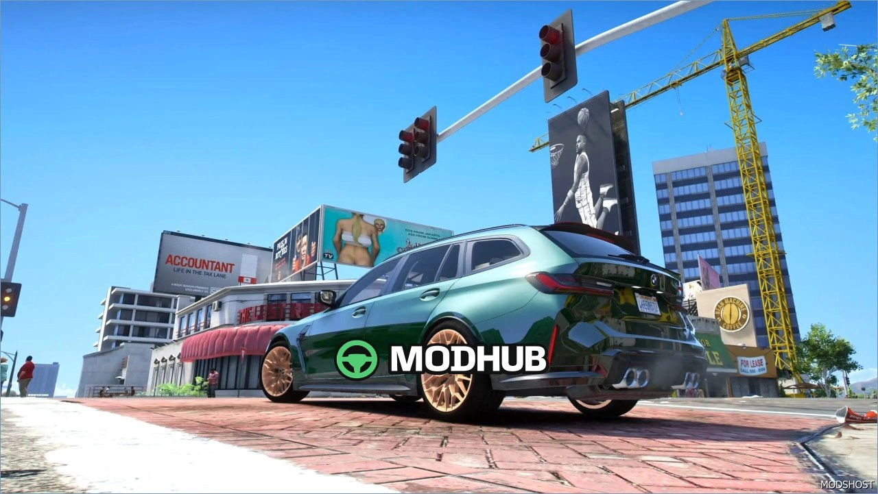 Автомобіль BMW M3 CS Touring для GTA 5