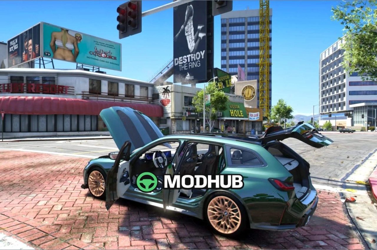 Автомобіль BMW M3 CS Touring для GTA 5