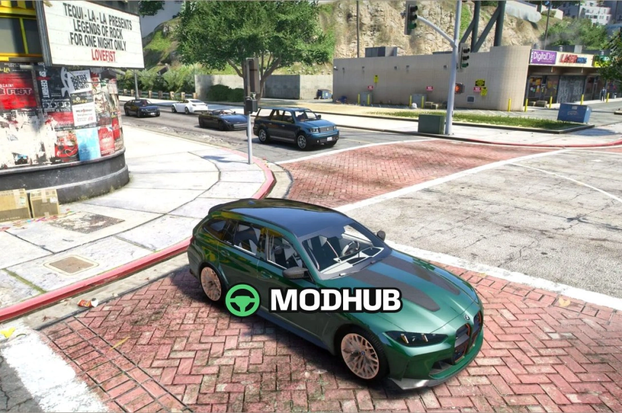 Автомобіль BMW M3 CS Touring для GTA 5