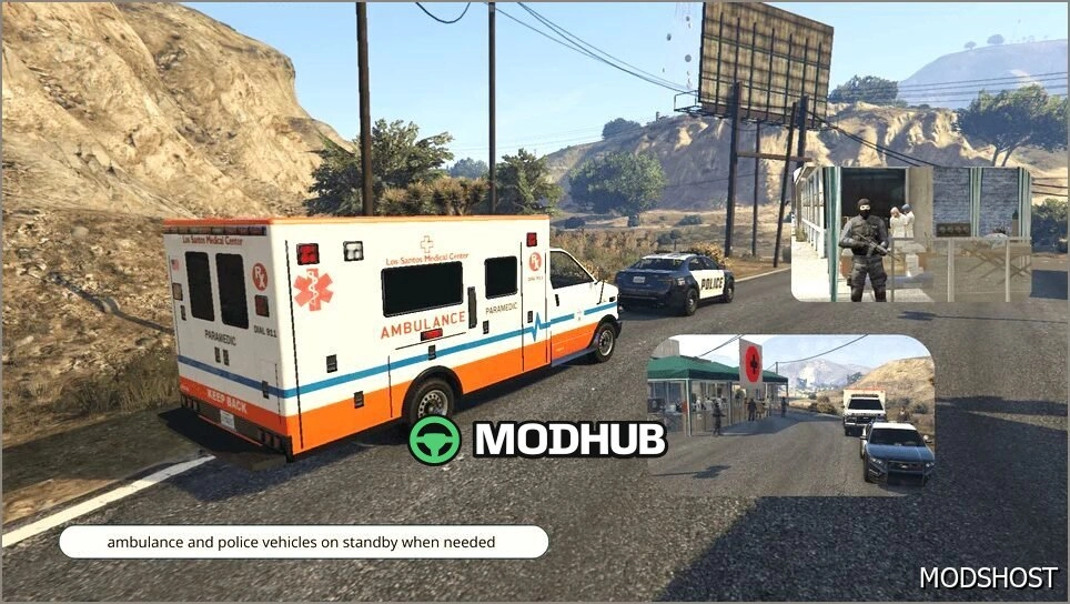 Карта безкоштовного медичного огляду для GTA 5