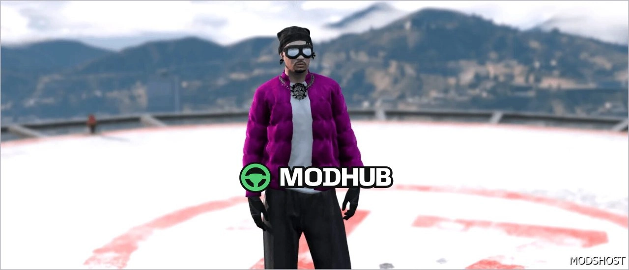 Куртка-пуховик для MP Чоловік для GTA 5