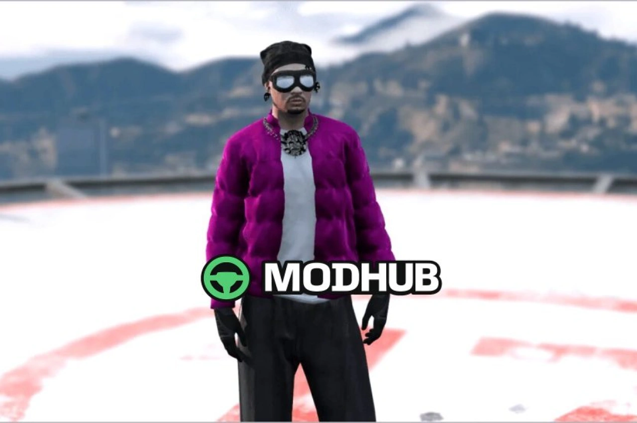 Куртка-пуховик для MP Чоловік для GTA 5