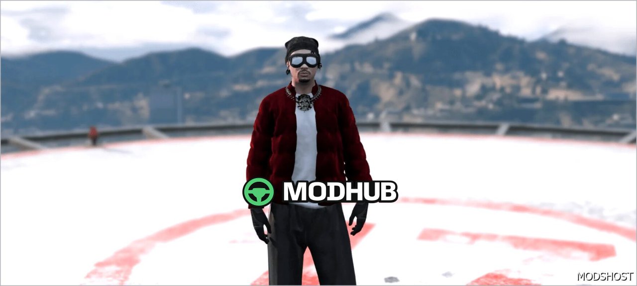 Куртка-пуховик для MP Чоловік для GTA 5
