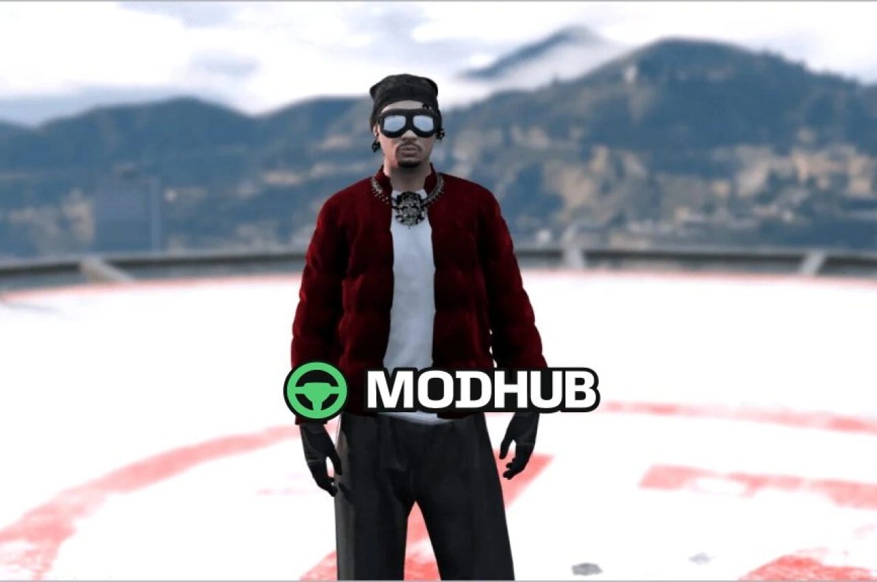 Куртка-пуховик для MP Чоловік для GTA 5