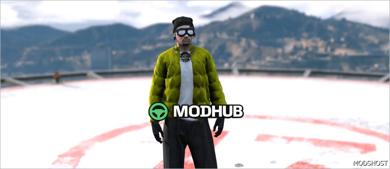Куртка-пуховик для MP Чоловік для GTA 5
