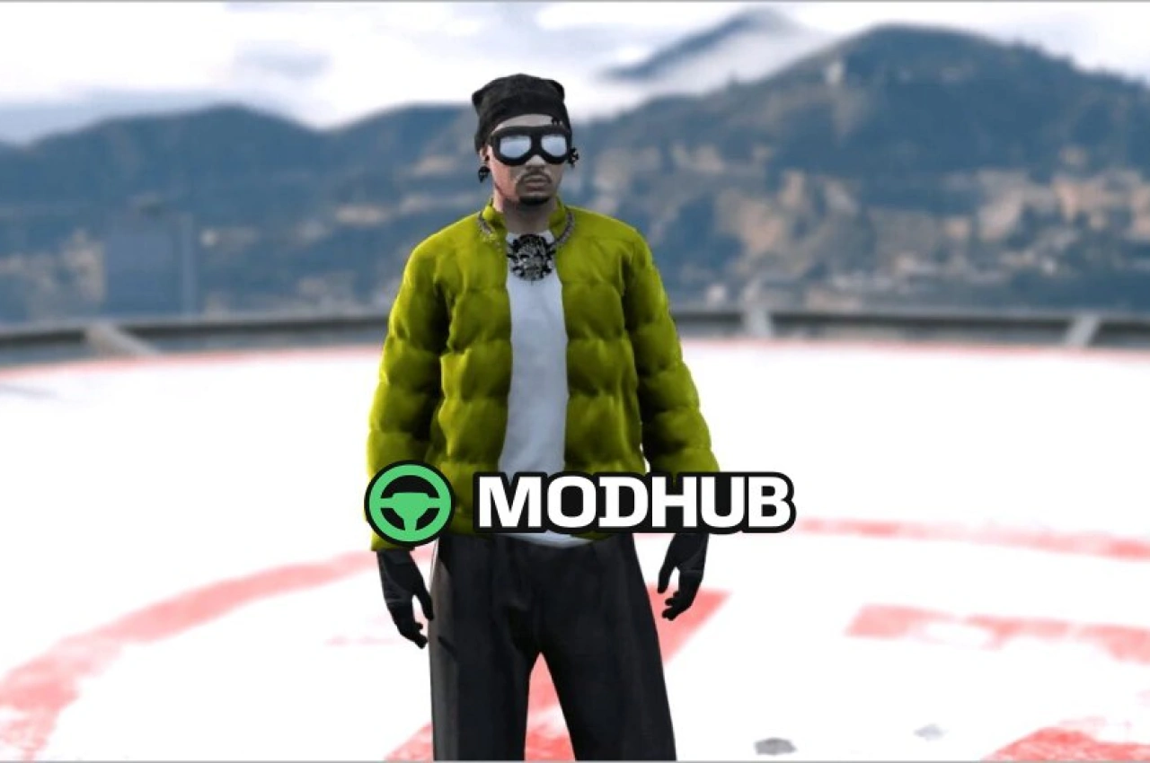 Куртка-пуховик для MP Чоловік для GTA 5