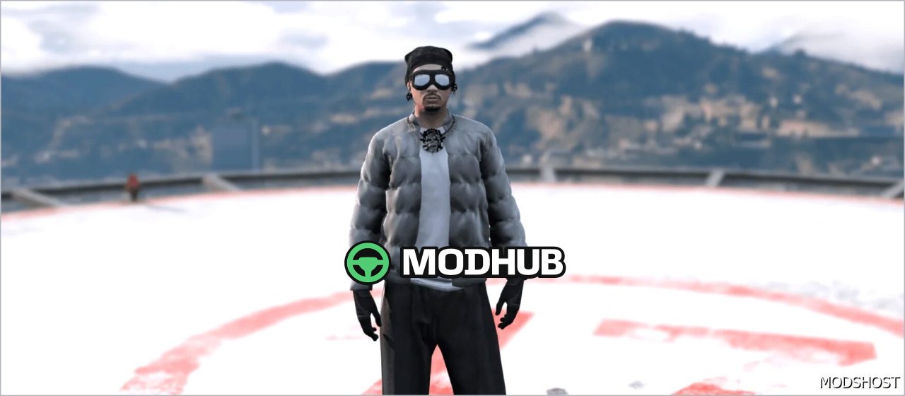 Куртка-пуховик для MP Чоловік для GTA 5