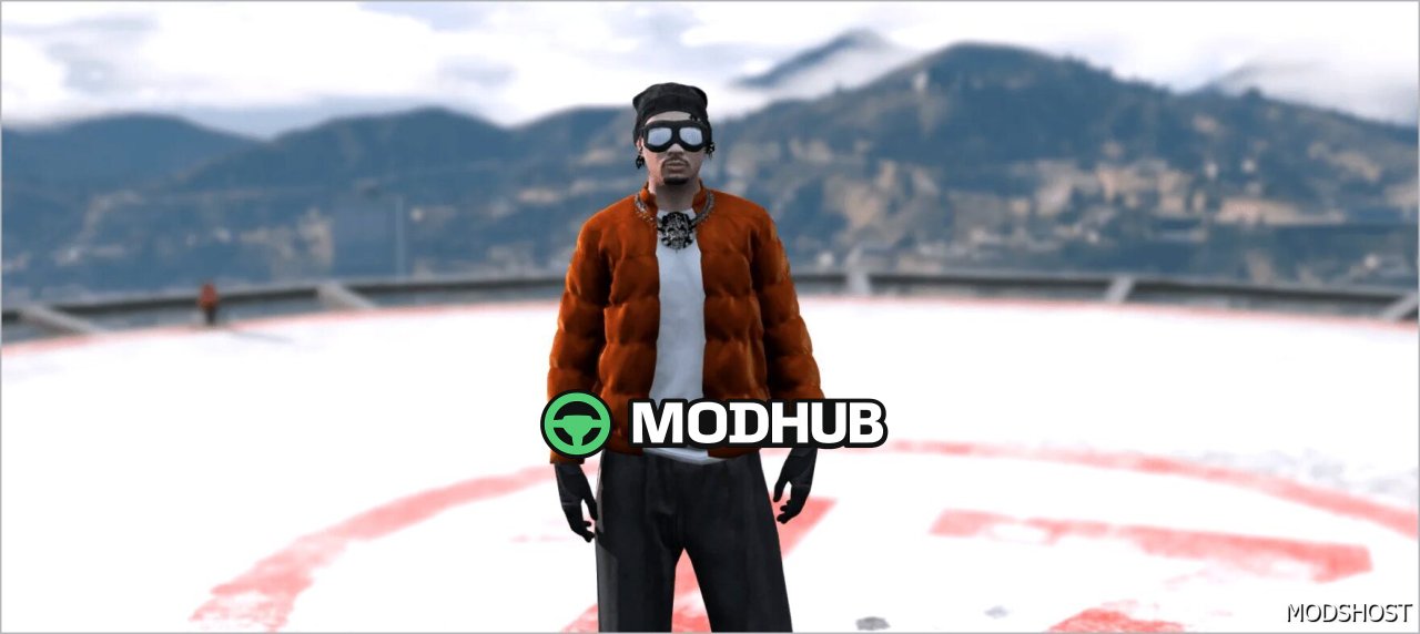 Куртка-пуховик для MP Чоловік для GTA 5