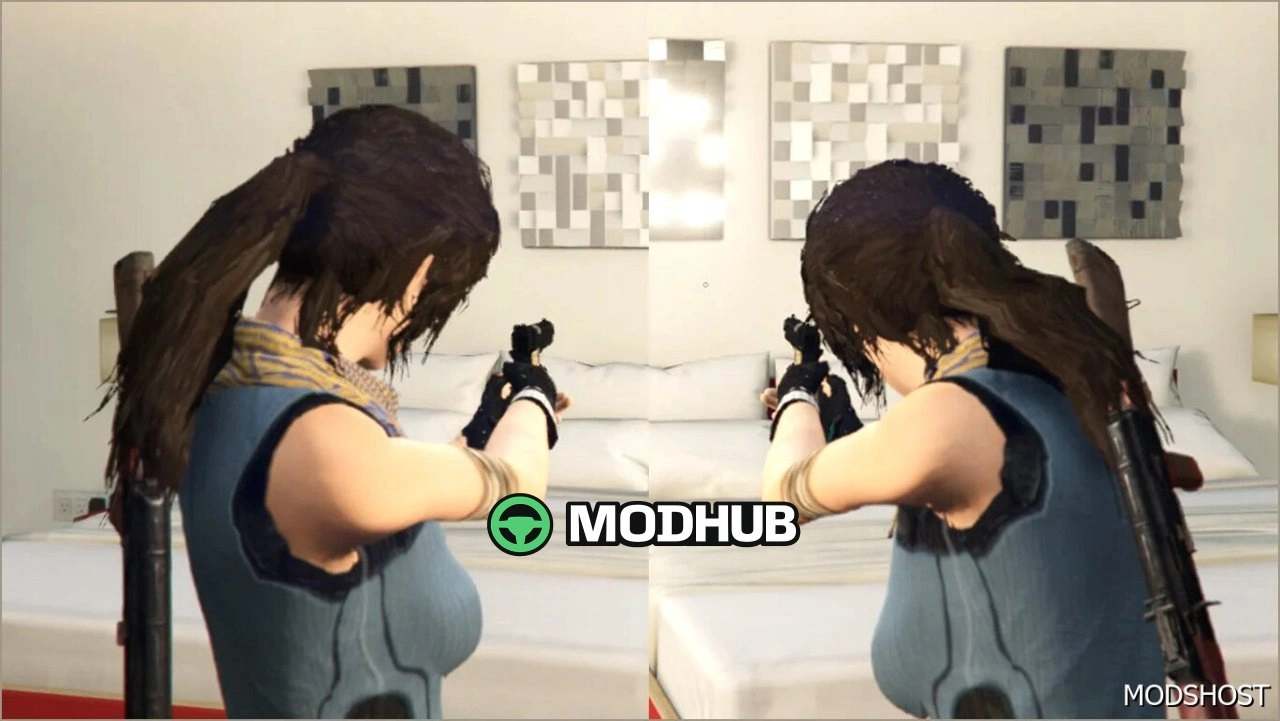 Моделі персонажів Лара Крофт для GTA 5