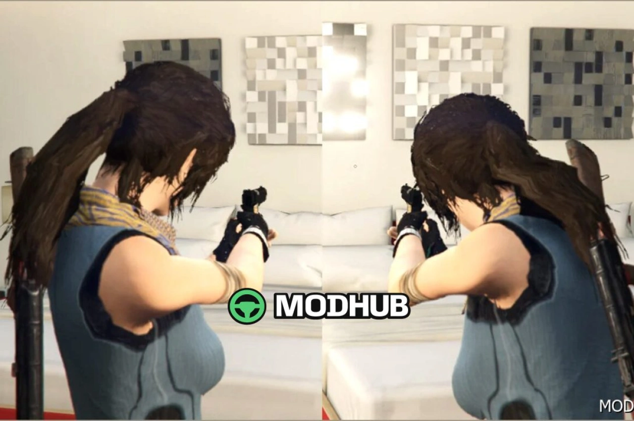 Моделі персонажів Лара Крофт для GTA 5