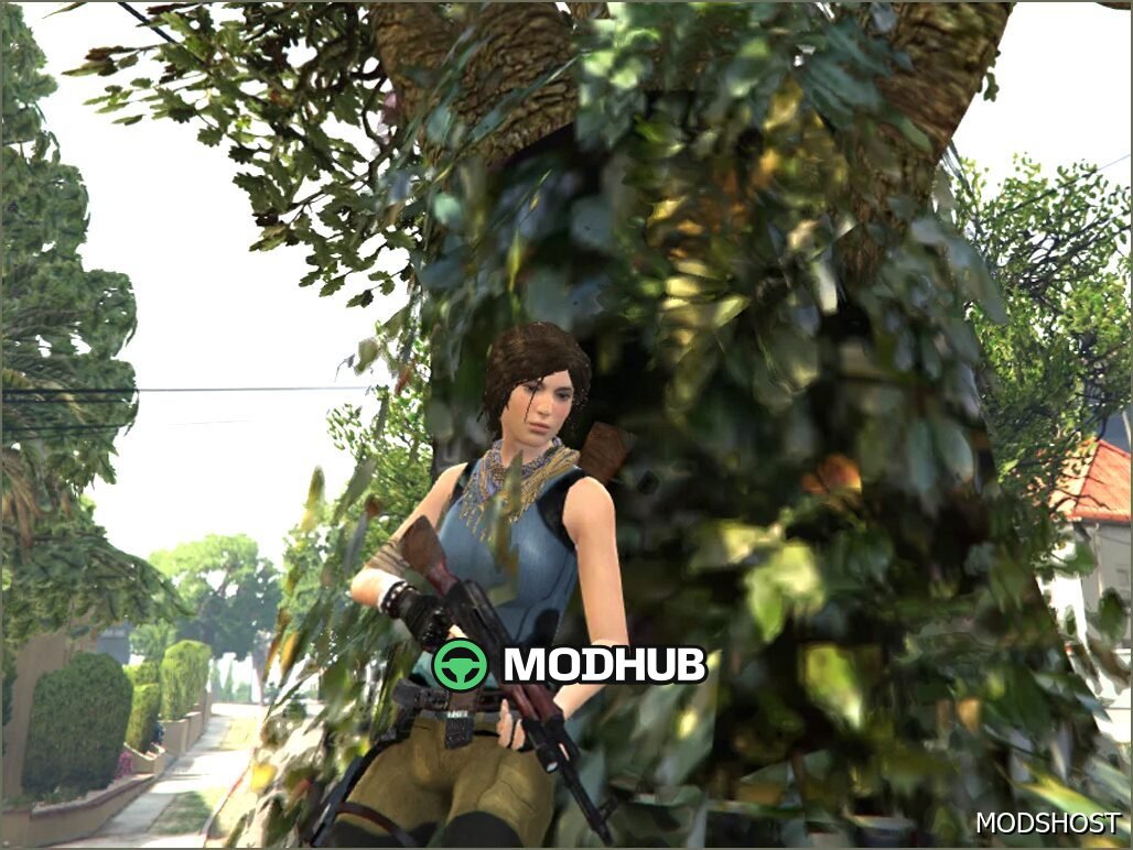 Моделі персонажів Лара Крофт для GTA 5