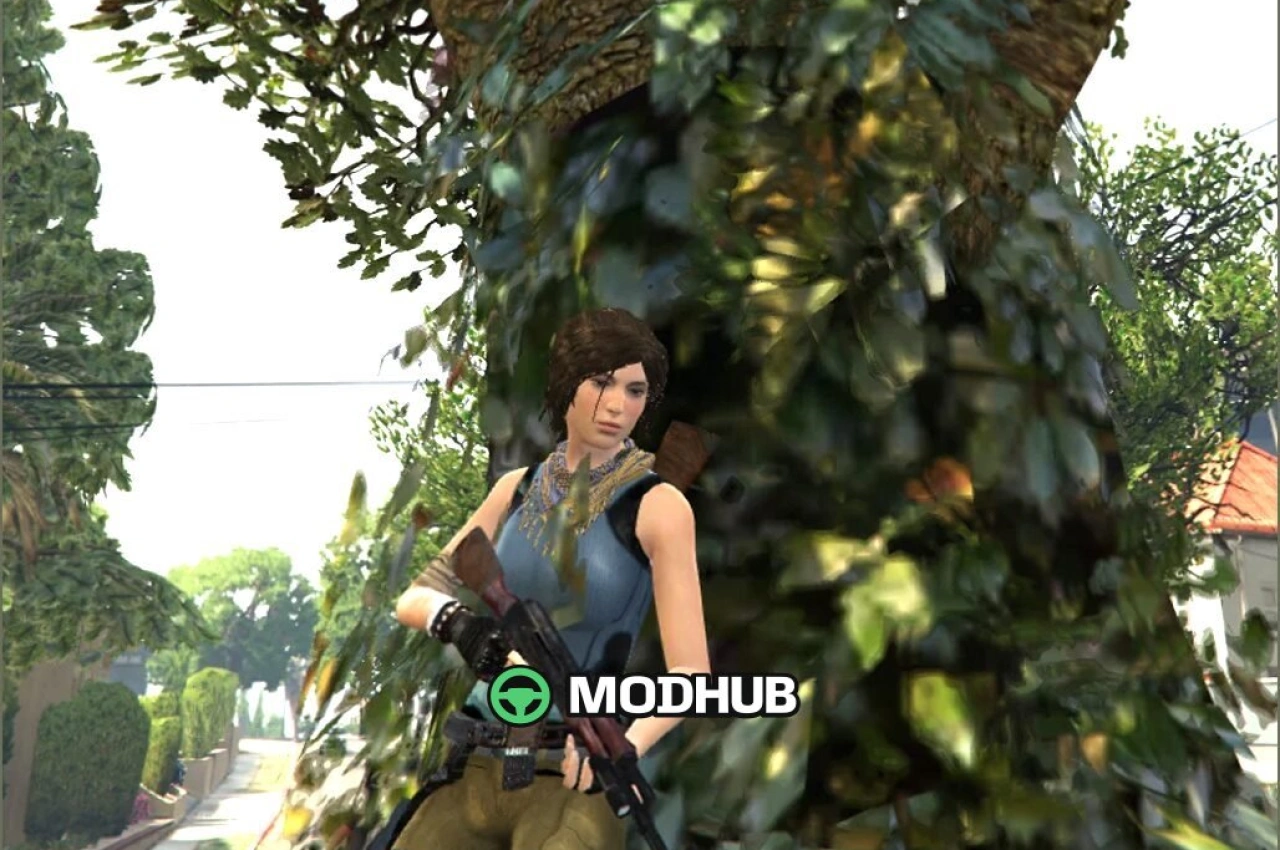 Моделі персонажів Лара Крофт для GTA 5