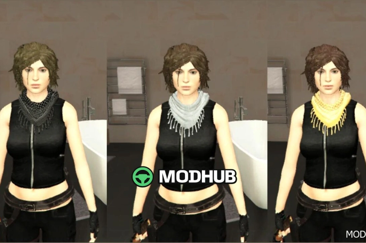 Моделі персонажів Лара Крофт для GTA 5
