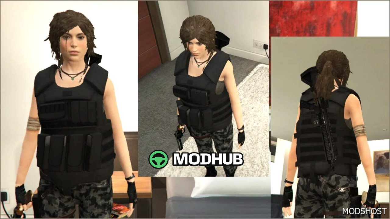 Моделі персонажів Лара Крофт для GTA 5