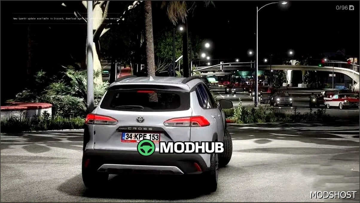 Автомобіль Toyota Corolla Cross для GTA 5