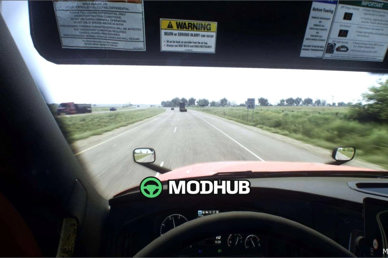 Мод погоди Project Ultimate Weather для American Truck Simulator