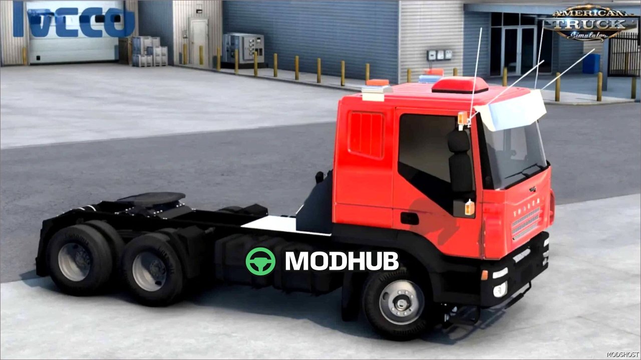 Вантажівка Iveco Trakker для American Truck Simulator