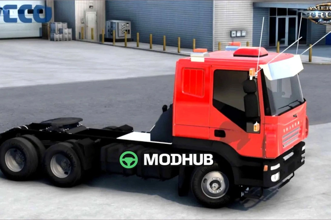 Вантажівка Iveco Trakker для American Truck Simulator