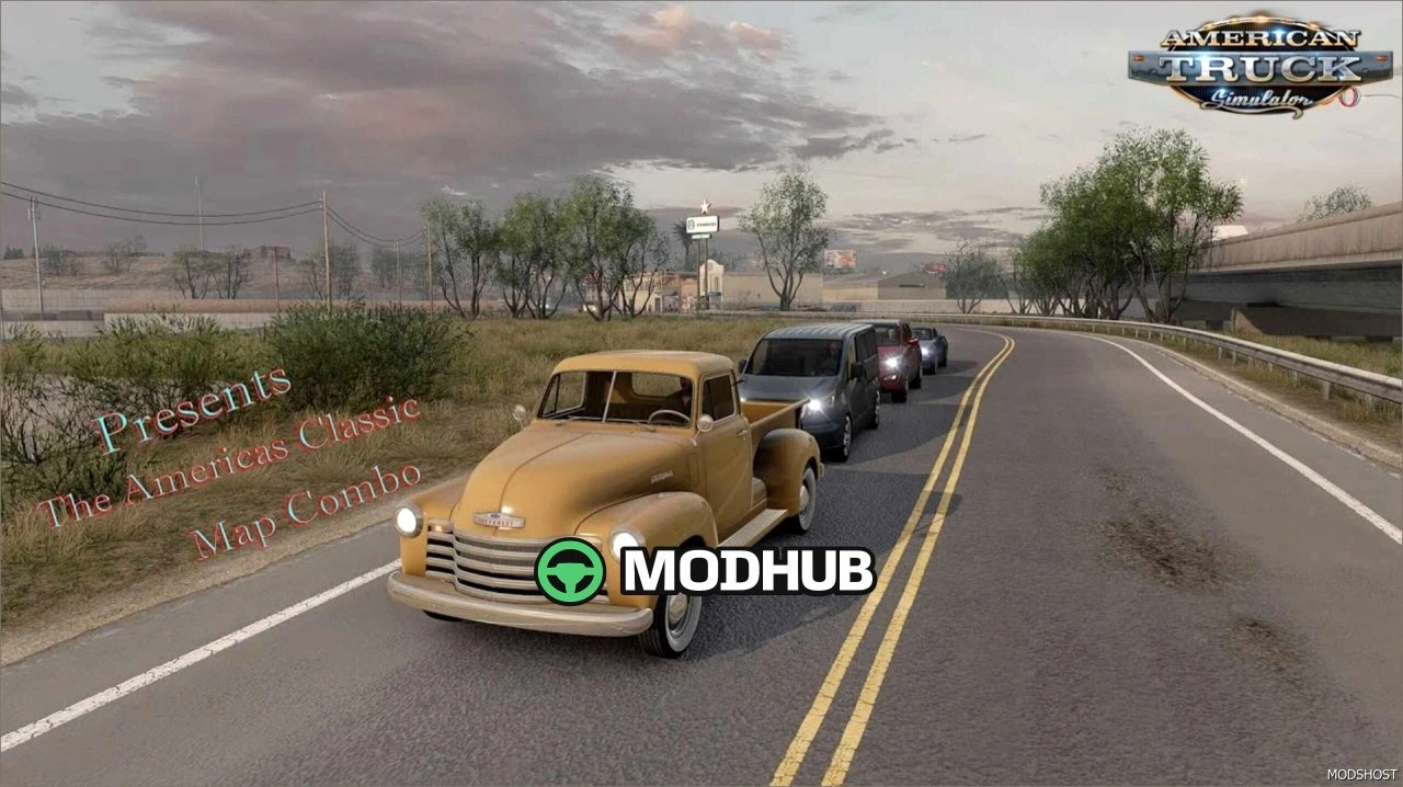 Карта GMC The Americas Extra Pack 1.58 для American Truck Simulator